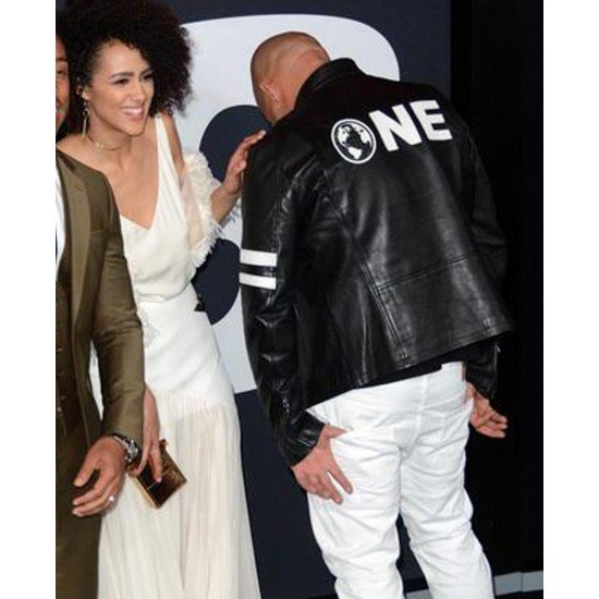 Fate of the Furious 8 Vin Diesel Premiere Leather Jacket