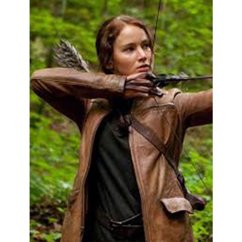 Hunger Games Jennifer Lawrence Katniss Everdeen Jacket