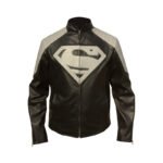 Superman Black And Grey Jacket Smallville Movie