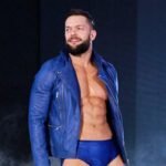 WWE Wrestler Finn Balor Blue Brando Biker Leather Jacket