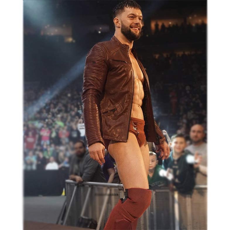 Finn Balor WWE Raw Maroon Jacket