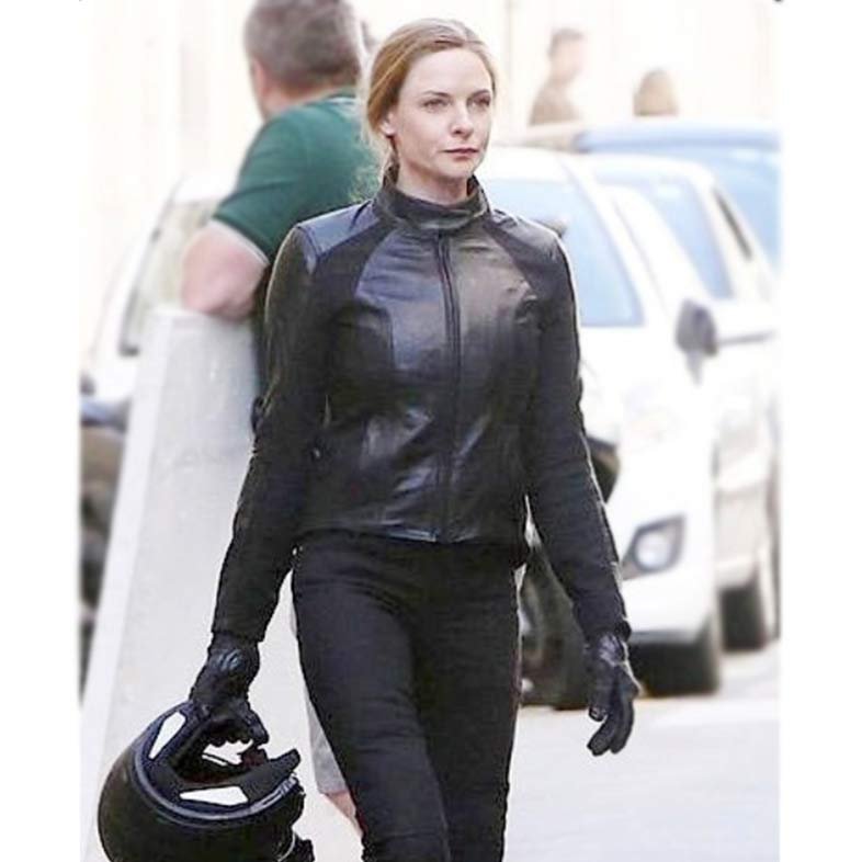 Rebecca Ferguson Mission Impossible 6 Leather Jacket