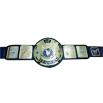 WWF Big Eagle Gold Scratch Logo Wrestling Championship Belt