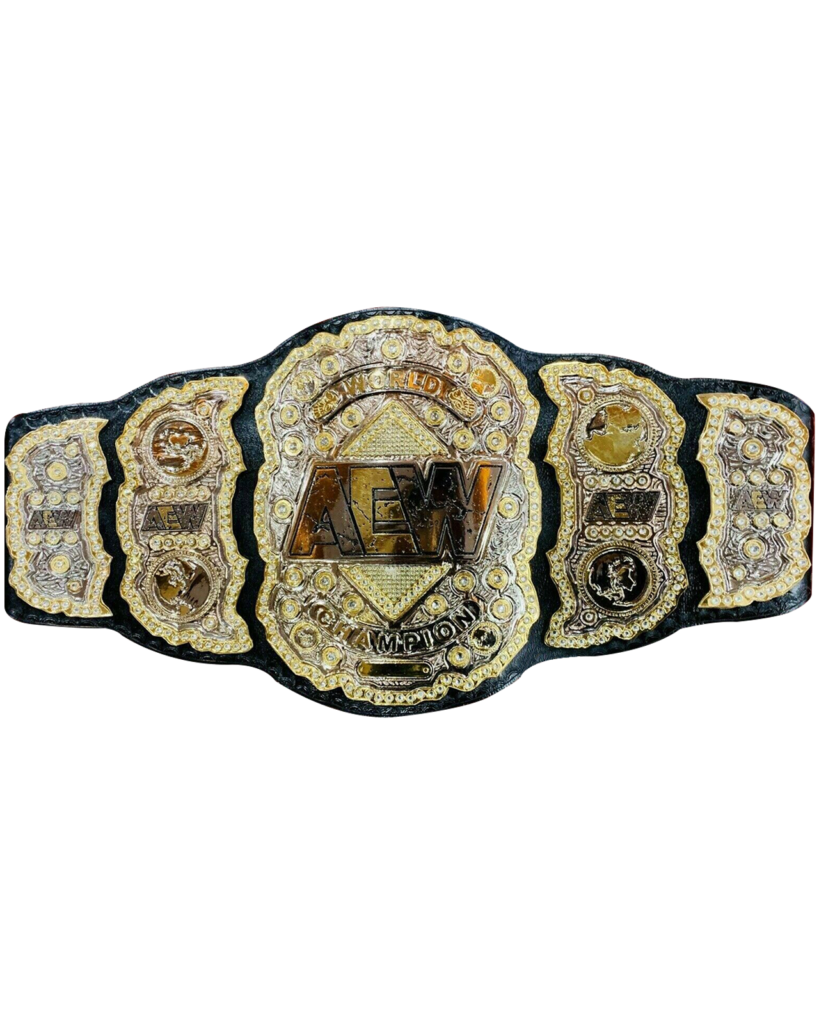 AEW World Heavyweight Championship belt/replica | Aspire leather